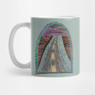 Surreal Night Drive Mug